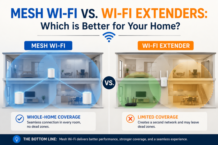 Mesh Wi-Fi vs Wi-Fi Extenders: Which is Better for Your Home? | WirelessGearGuide