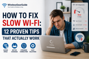 How to Fix Slow Wi-Fi: 12 Proven Tips That Actually Work | WirelessGearGuide