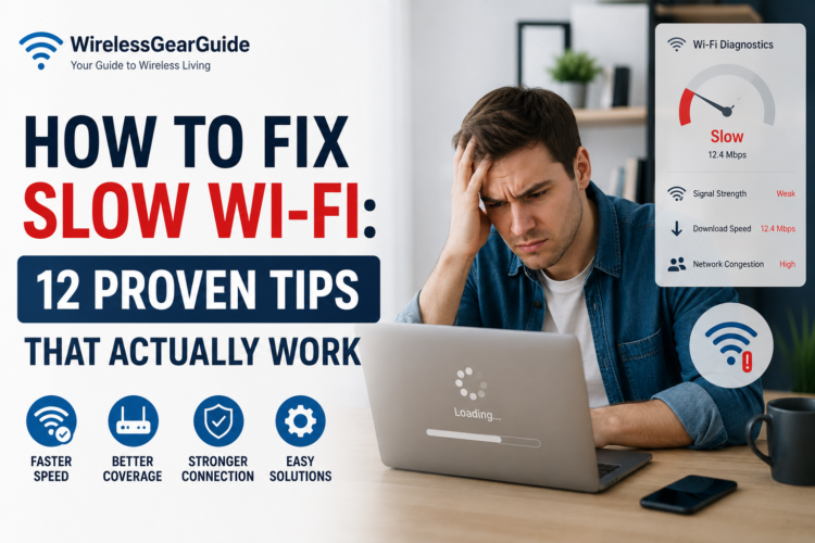 How to Fix Slow Wi-Fi: 12 Proven Tips That Actually Work | WirelessGearGuide