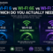 Wi-Fi 6 vs Wi-Fi 6E vs Wi-Fi 7: Which Do You Actually Need? | WirelessGearGuide